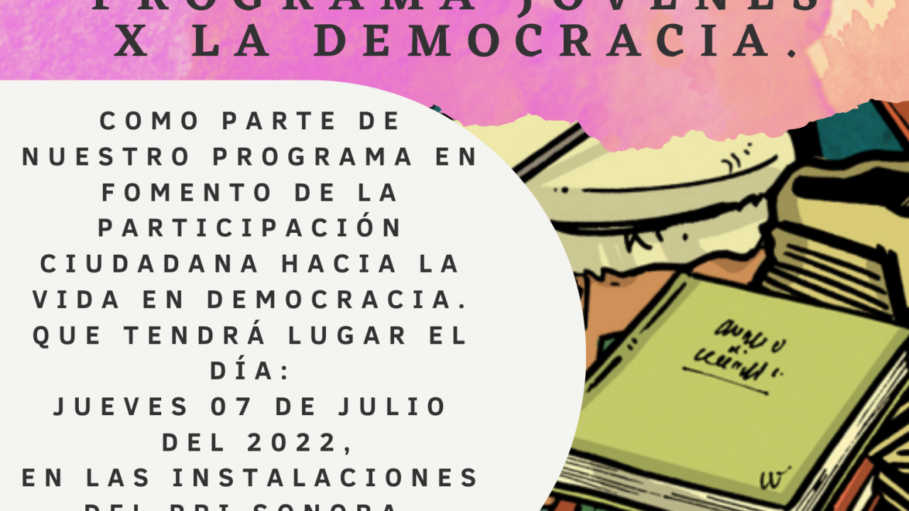 CONV JOVENES X LA DEMOCRACIA 07 DE JULIO 2022